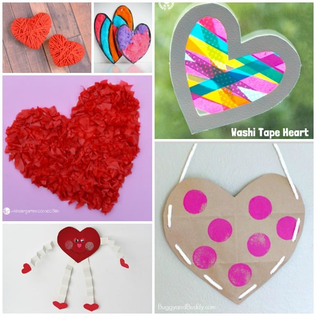 50+ Valentines Day Crafts and Activities for Kids