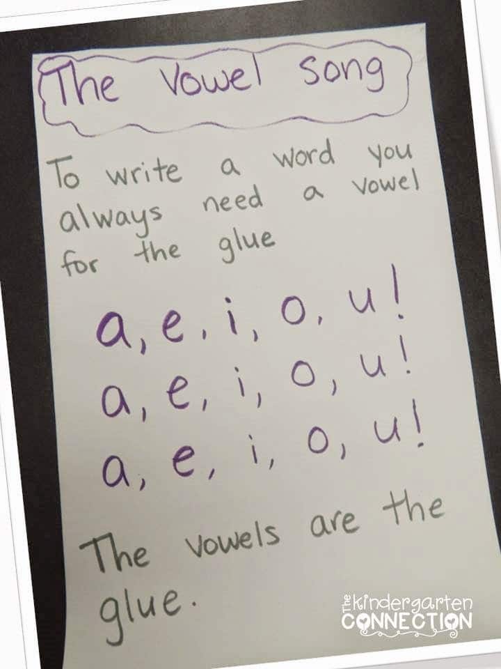 Vowels are Glue! CVC Word Song