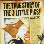 This fractured fairy tale is a hilarious twist on what readers thought they knew about the three little pigs.