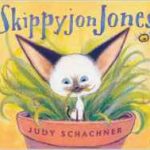 Skippyjon Jones is about a Siamese cat who thinks he is a Chihuahua because of his big ears.