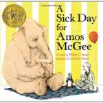 A Sick Day for Amos McGee shows friends taking time to care for each other.
