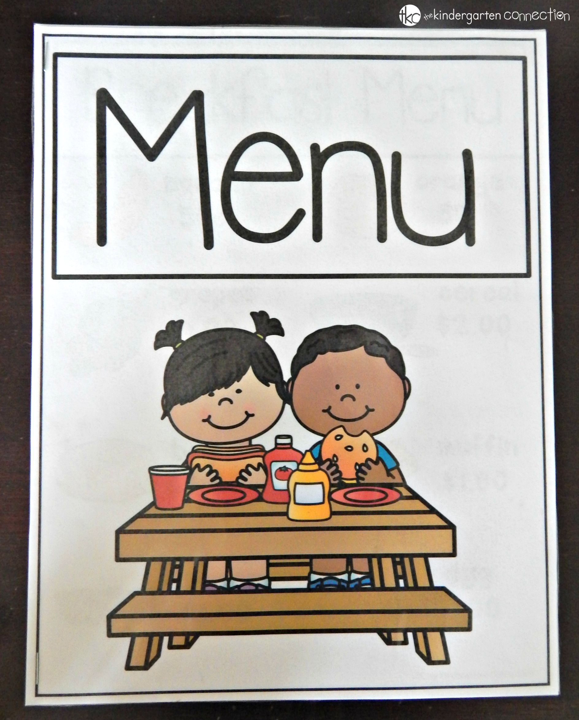 These free printables will help you set up and prep a fun dramatic play restaurant for kids! This is perfect for home or a Pre-K/Kindergarten classroom!