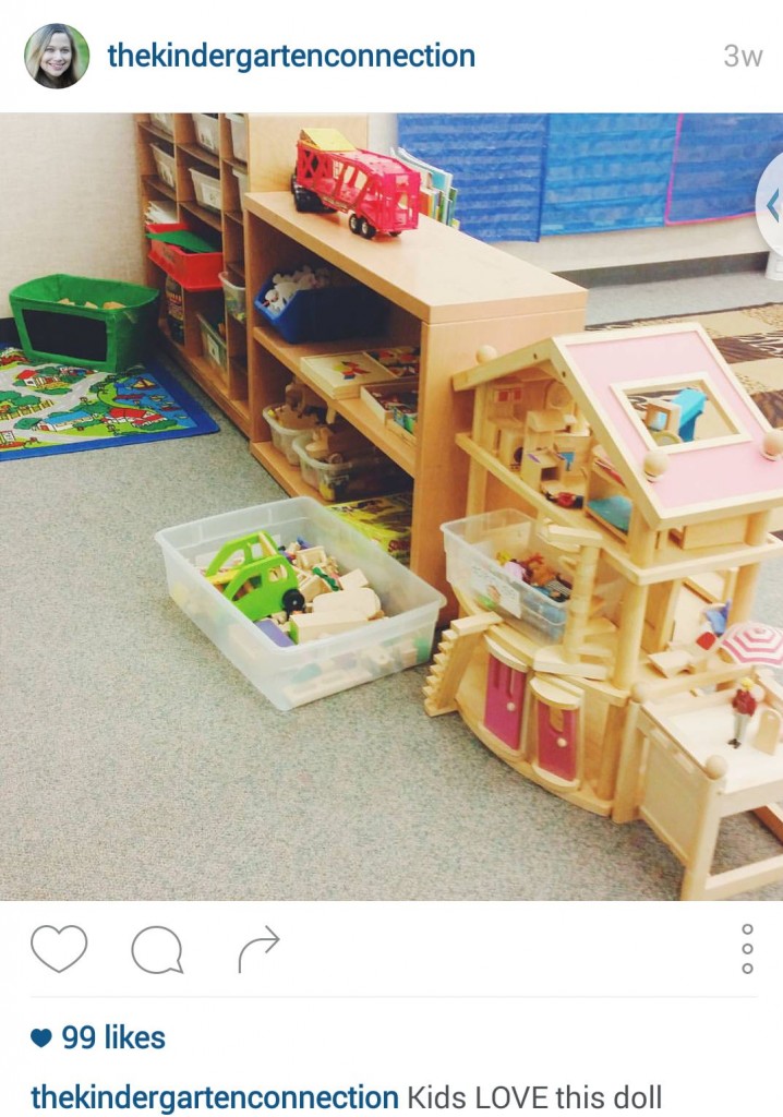 My students love this dollhouse and spend a lot of time playing with it.