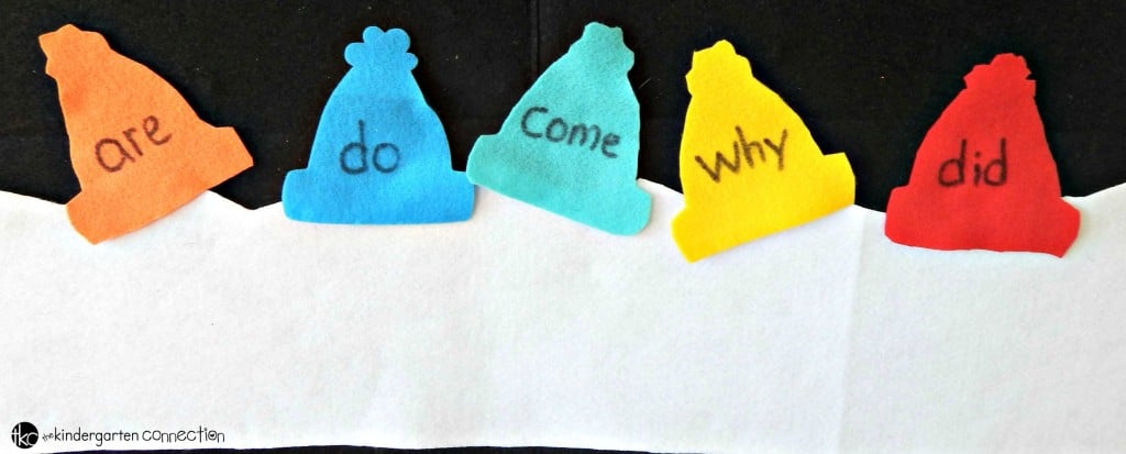 sight word games with felt