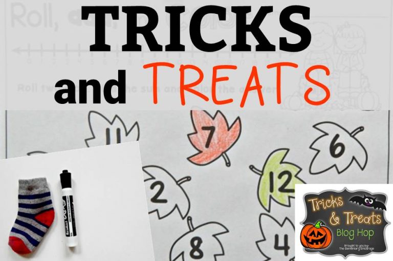 Tricks and Treats Blog Hop (Free Fall Roll and Color)