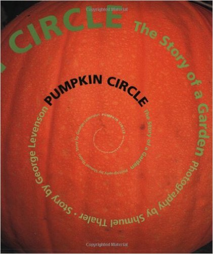 Pumpkin Circle uses real photographs to show a pumpkin in a pumpkin patch move through its life cycle.