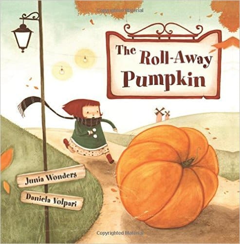 The Roll-away Pumpkin has repetitive phrases and sentences, which are great for early readers and really keep kids engaged in the story.