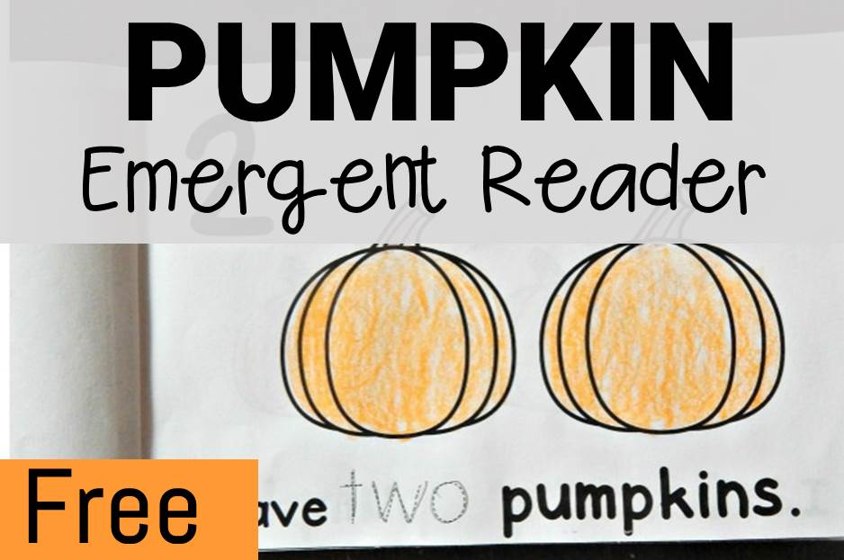 pumpkin emergent reader