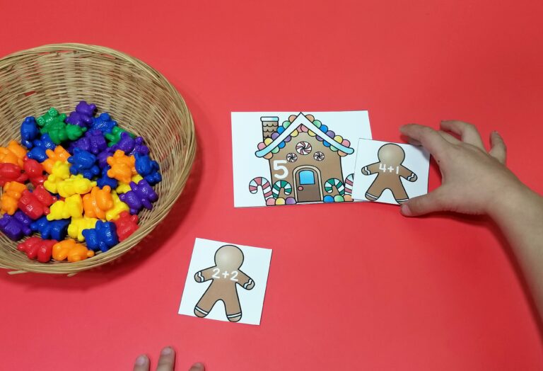 Gingerbread Addition Game