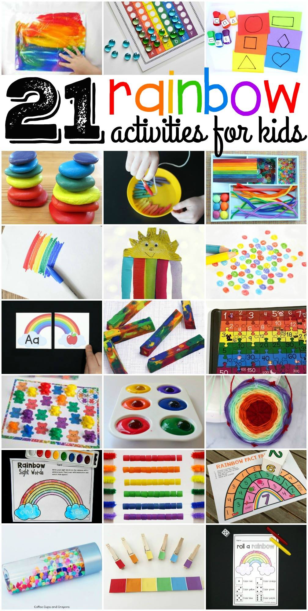 21 Rainbow Activities for Kids