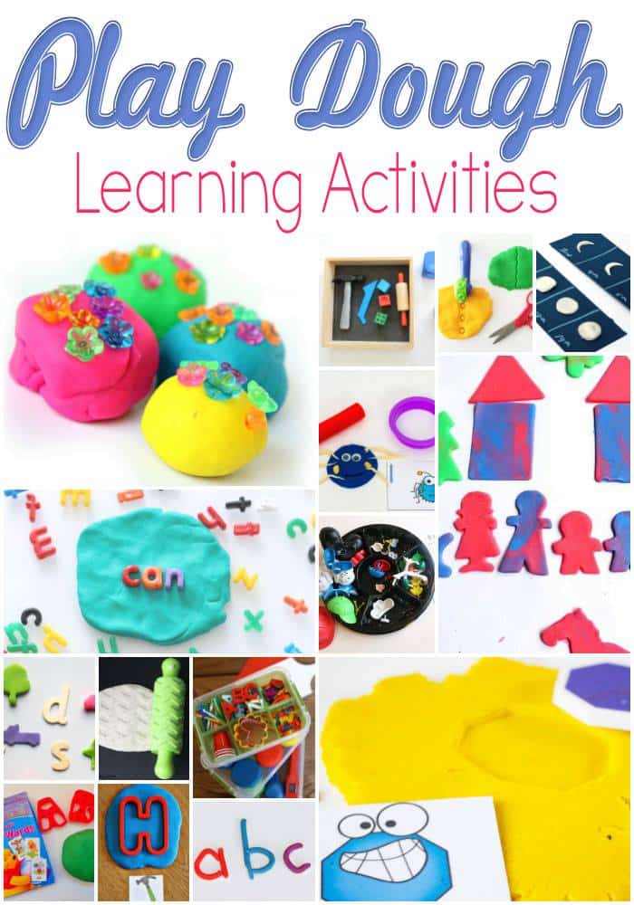 A list of super fun, must try play dough learning activities! 
