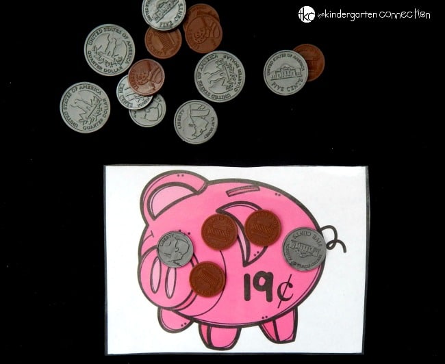 This free money game for kids is a fun way to work on identifying and counting change! 