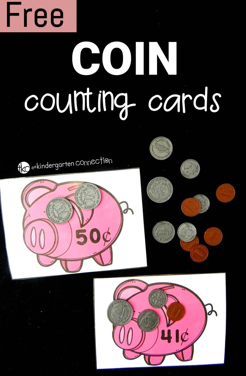 This free money game for kids is a fun way to work on identifying and counting change!
