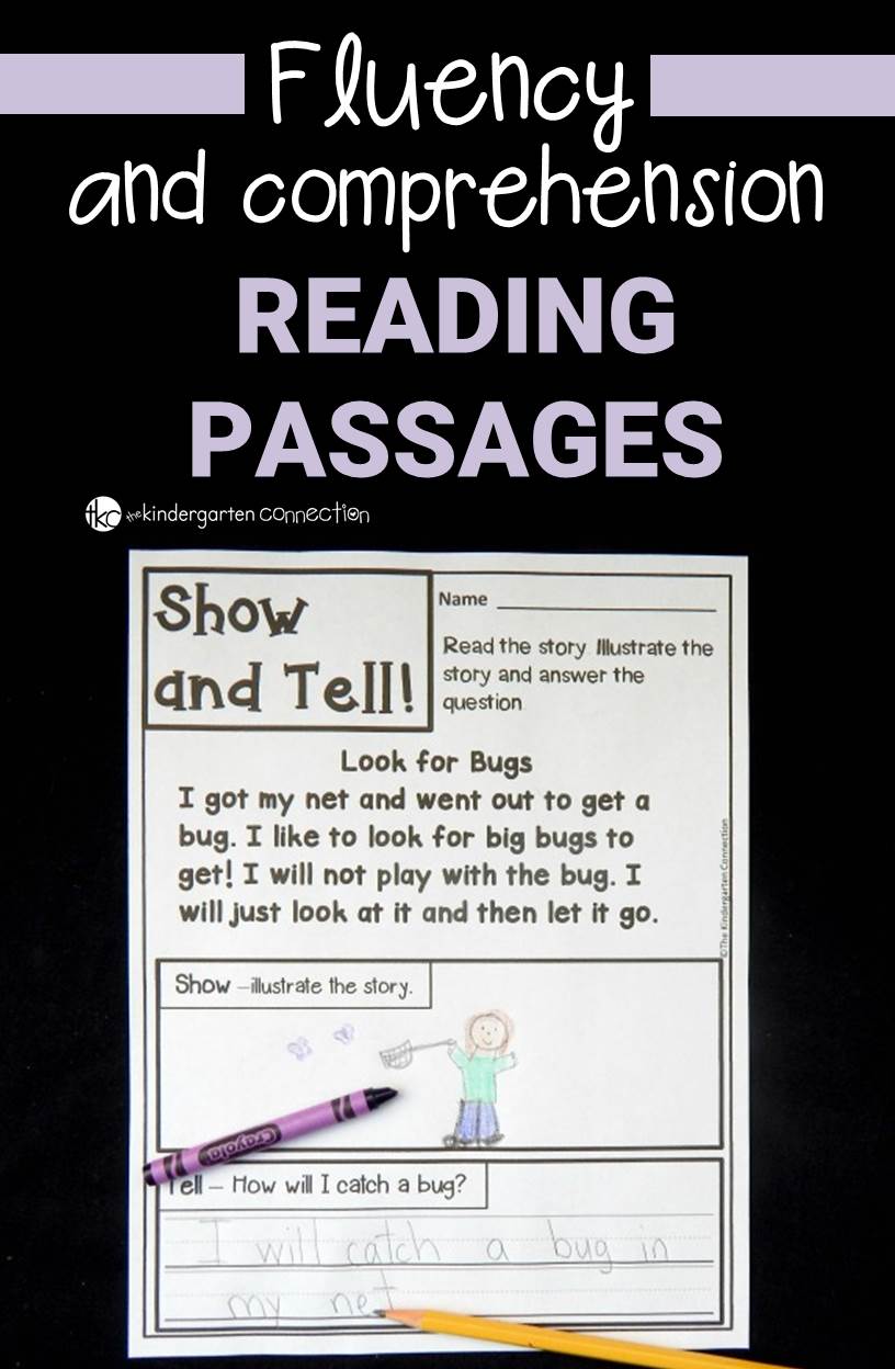 Build fluency with sight words and simple sentences while building up comprehension too with these fluency and comprehension passages! They are perfect for early readers to provide reading practice and build confidence!