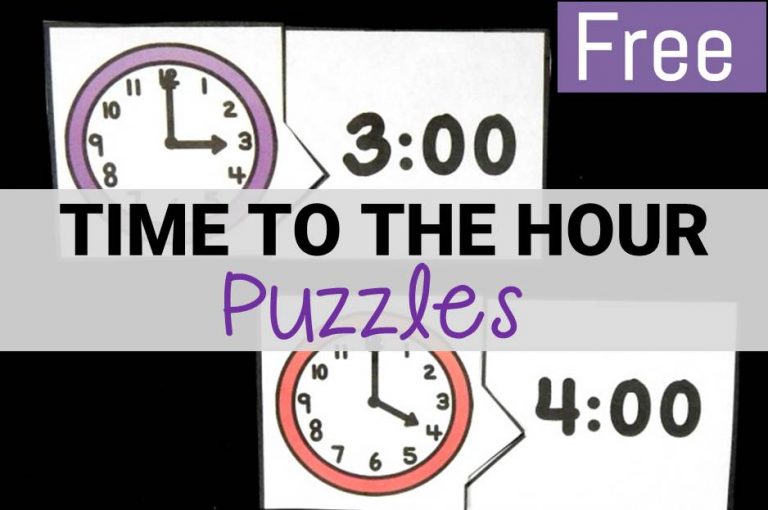 Time to the Hour Puzzles