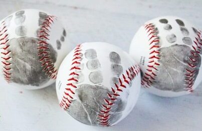 Father’s Day Baseball Handprint Craft