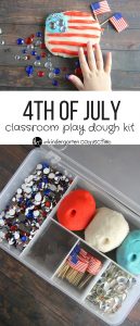 4th of July Play Dough Kit