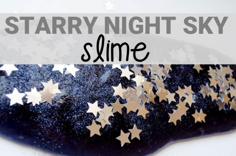Starry Night Sky Slime