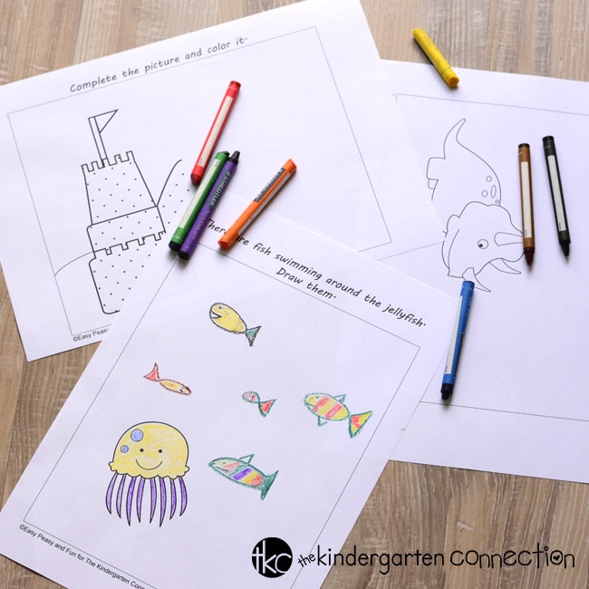 These drawing printables for kids are so much fun! A great way to peak interest and curiosity to get kids creating and interested in drawing. 