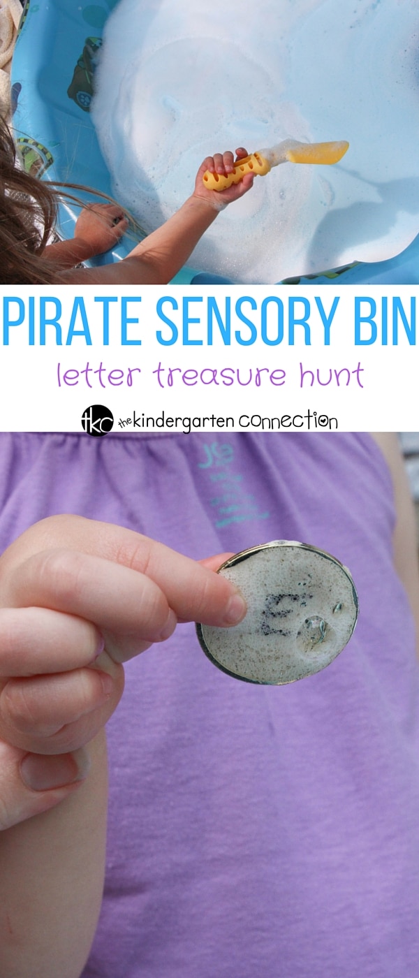 This pirate themed treasure letter hunt is so fun for preschoolers and kindergarteners! Work on upper and lowercase letters, or any skills you like!