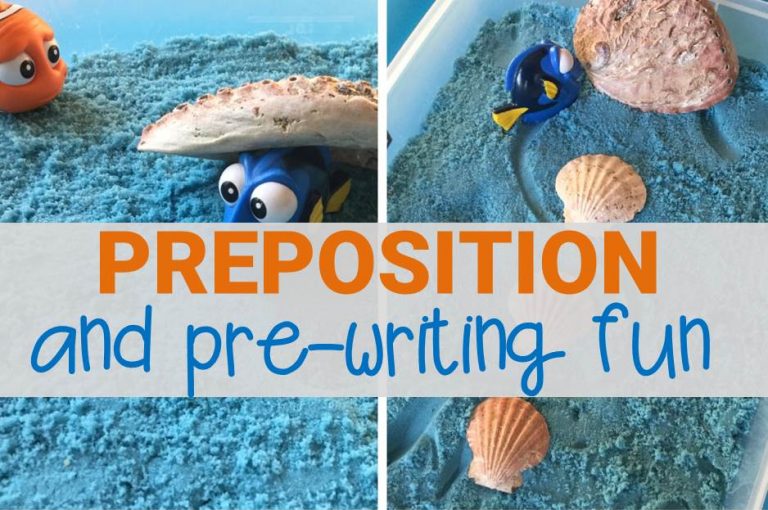 Preposition and Pre-Writing Activity