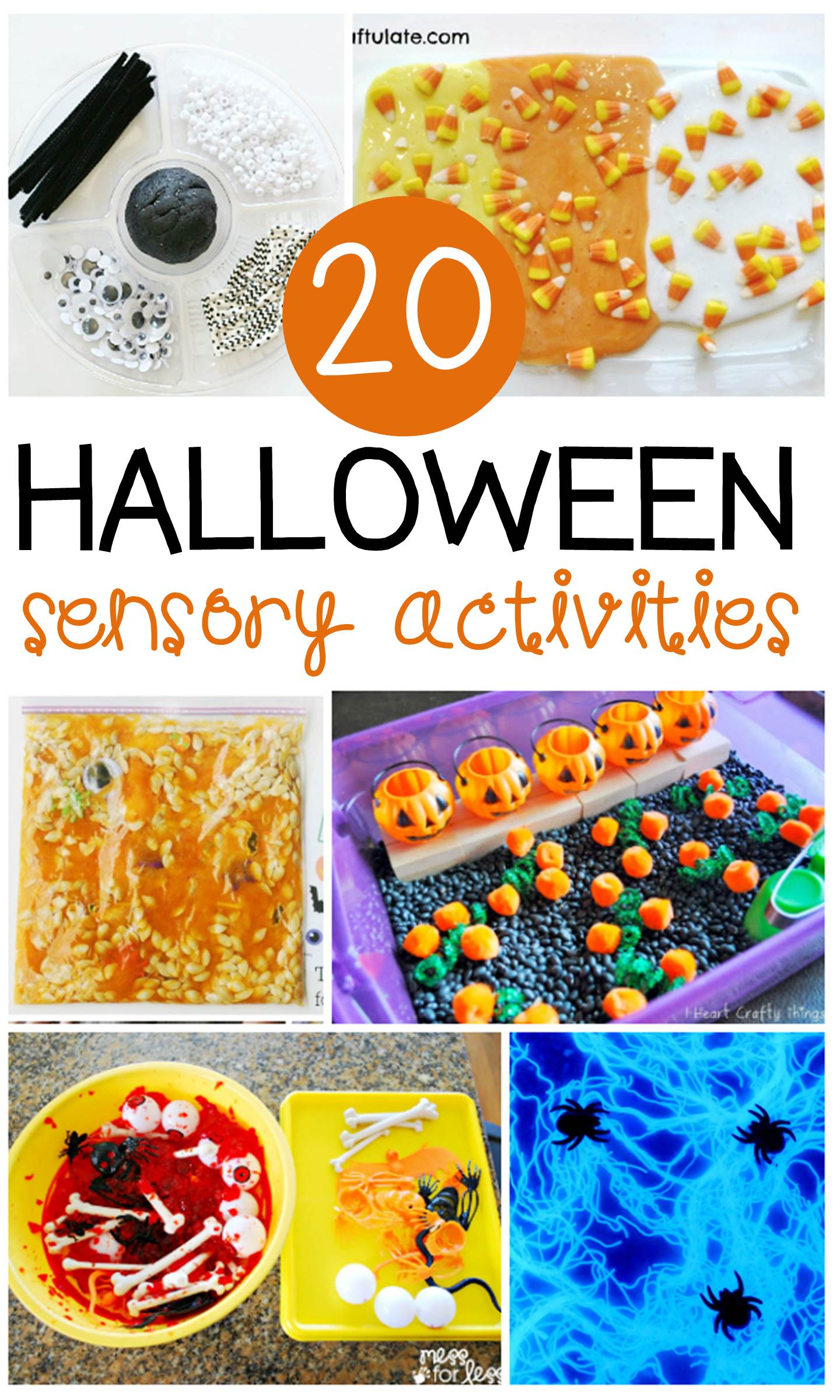 20 Halloween sensory activities - Halloween Games For Kindergarten