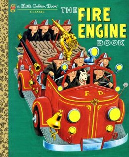 Climb aboard fire engines and ride along as firemen save the day in The Fire Engine Book.