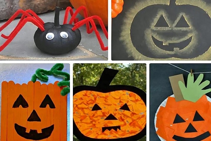 21 Adorable Pumpkin Crafts for Kids