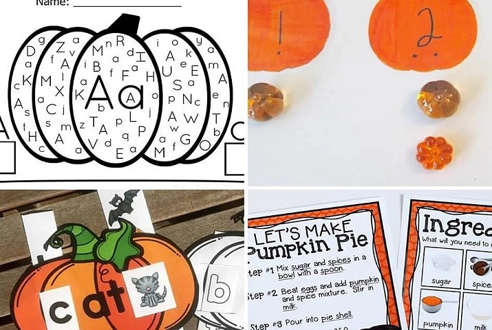30+ Pumpkin Activities for Kids