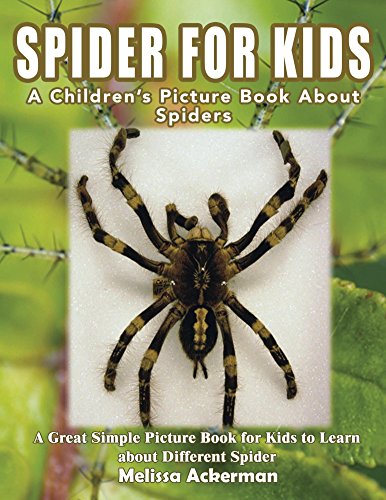 This interesting book features 90 different spiders from A-Z, including some that you may have never heard of before!