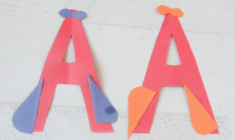 Letter A Craft: A is for Airplane