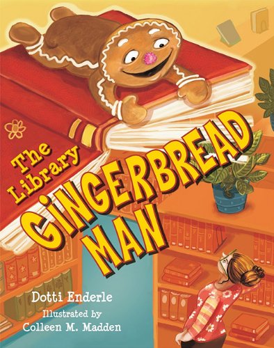 Follow the Gingerbread Man as he is loose in the library and no one can stop him.