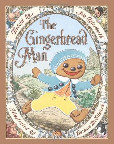 This gingerbread book is a bestselling classic tale of The Gingerbread Man.