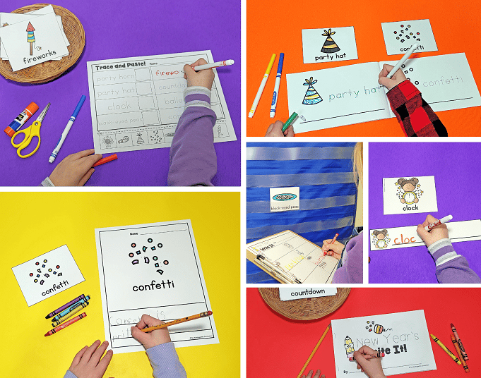 New Year’s Writing Activities for Pre-K & Kindergarten