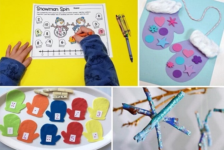 50+ Winter Crafts and Activities for Kids
