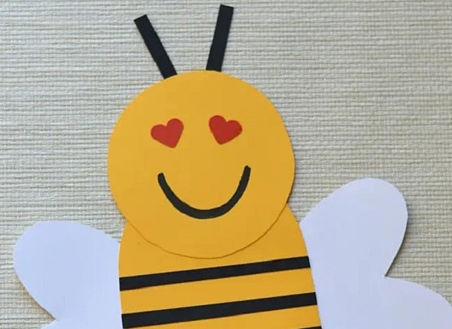 Bee Mine Valentine’s Day Craft for Kids