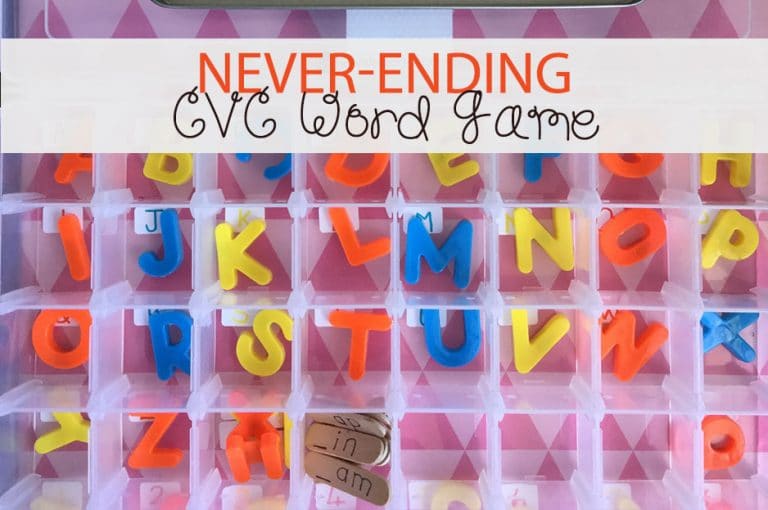 Never-ending CVC Word Game