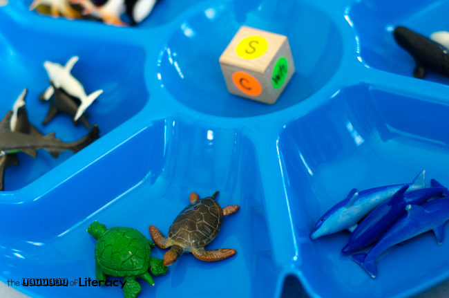 Ocean Animal Reading Game - Preschool Reading Game