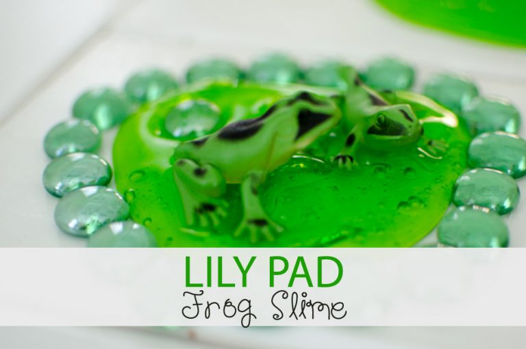 Lily Pad Frog Slime Recipe