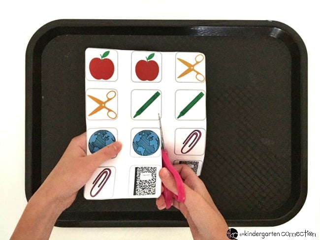 This free printable back to school matching game is a fun boredom buster for your home or classroom!