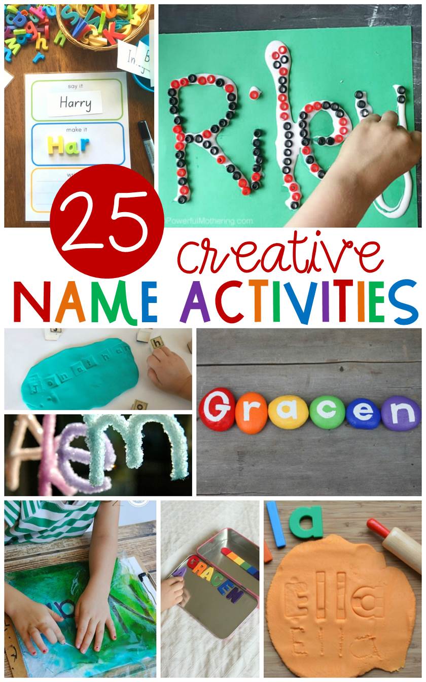 Creative and Fun Name Activities for Early Learners