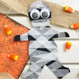 Easy and Cute Mummy Craft