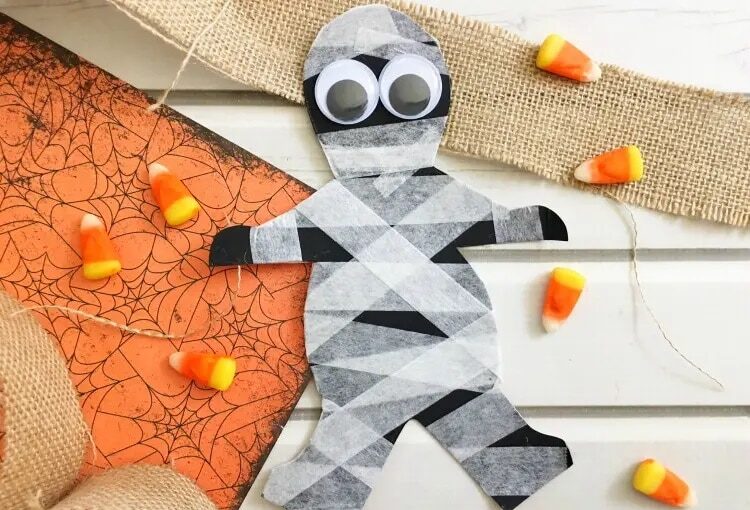 Easy and Cute Mummy Craft