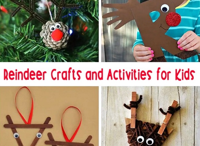 Reindeer Crafts and Activities for Kids