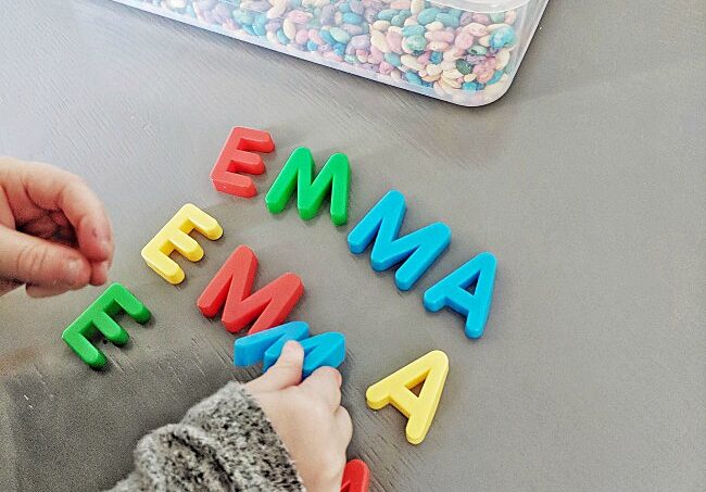 Hands-On Learning Ideas For Name Spelling Practice