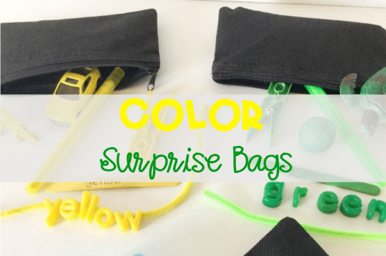 Learning About Colors with Color Surprise Bags