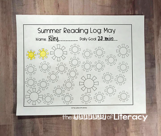 Encourage Kids To Read This Summer With These Fun Summer Months Reading Logs. Includes May through September, each with it's own theme. 