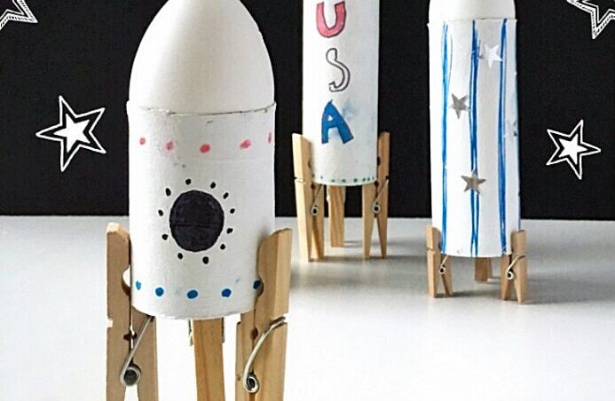 Simple Rocket Space Craft for Kids