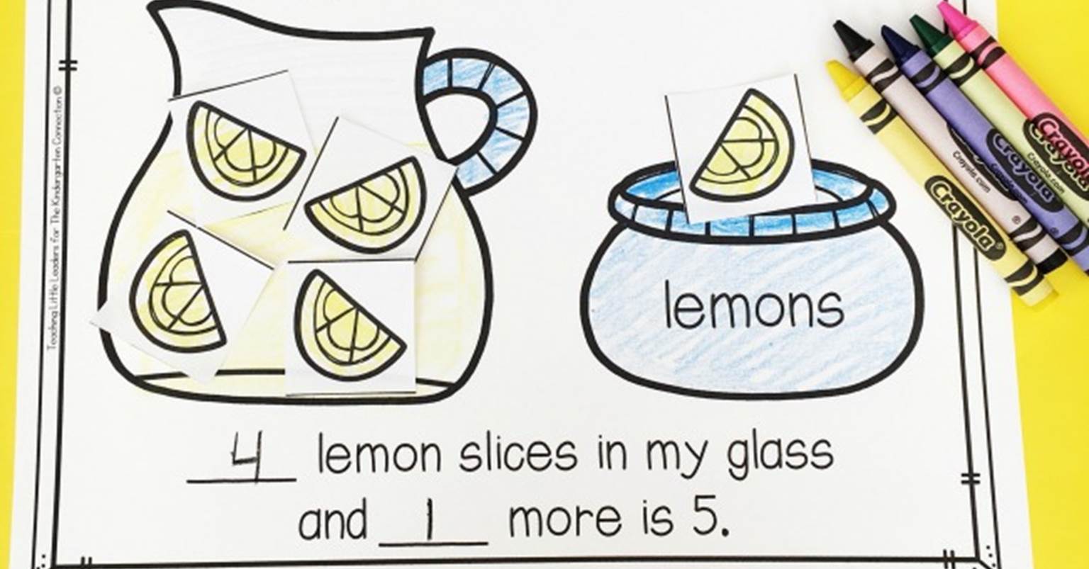 Parts of 5 Decomposing Numbers Lemonade Math Center