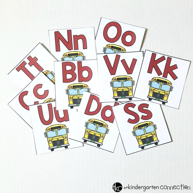 FREE Alphabet Back to School Activities, for kindergarten